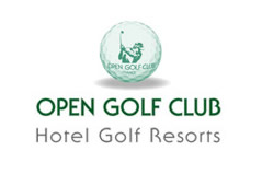 Logo open golf club